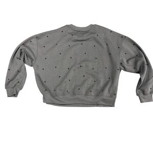 Hippie Rose Charcoal Dark Grey Skulls Sweatshirt – Size Small –‎ NWT